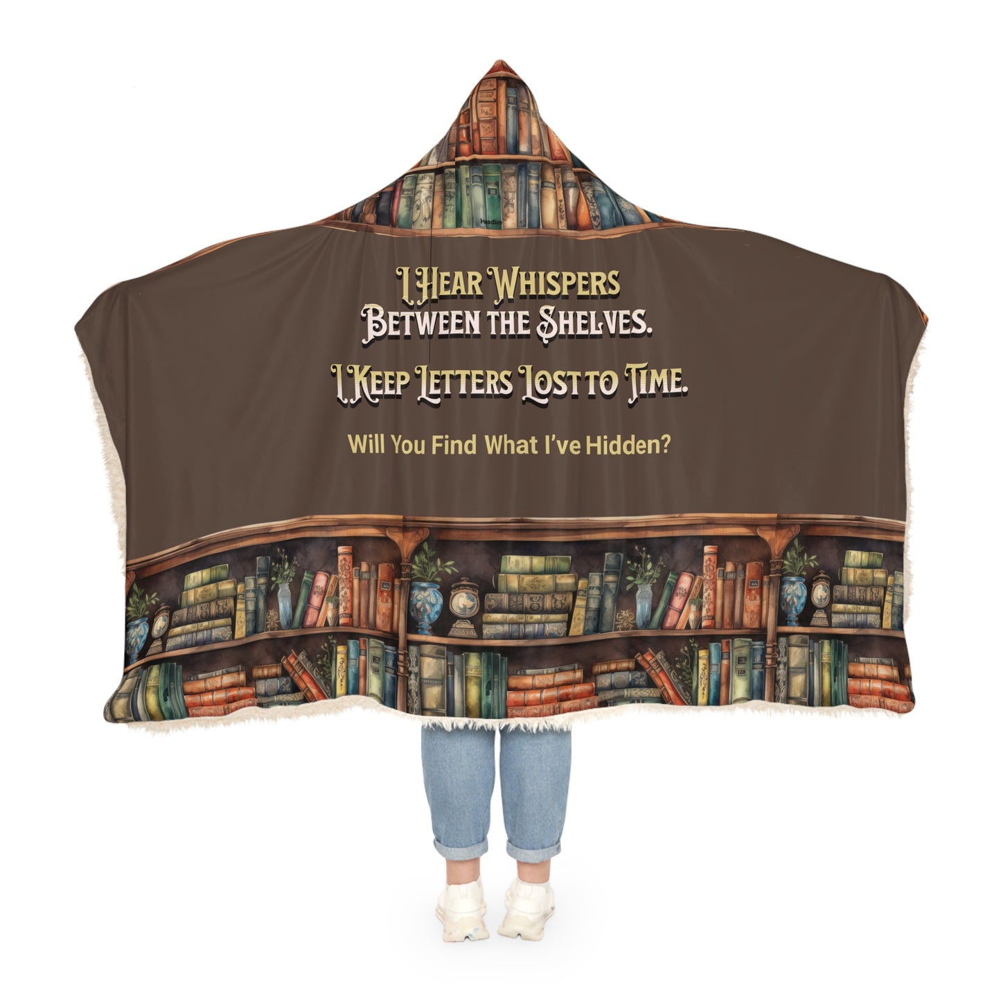 Cozy Reading Blanket | Soft Literary-Themed Snuggle Wrap, Perfect for Book Lovers & Gift Giving, Ideal for Home, Cozy Nights, or Holidays