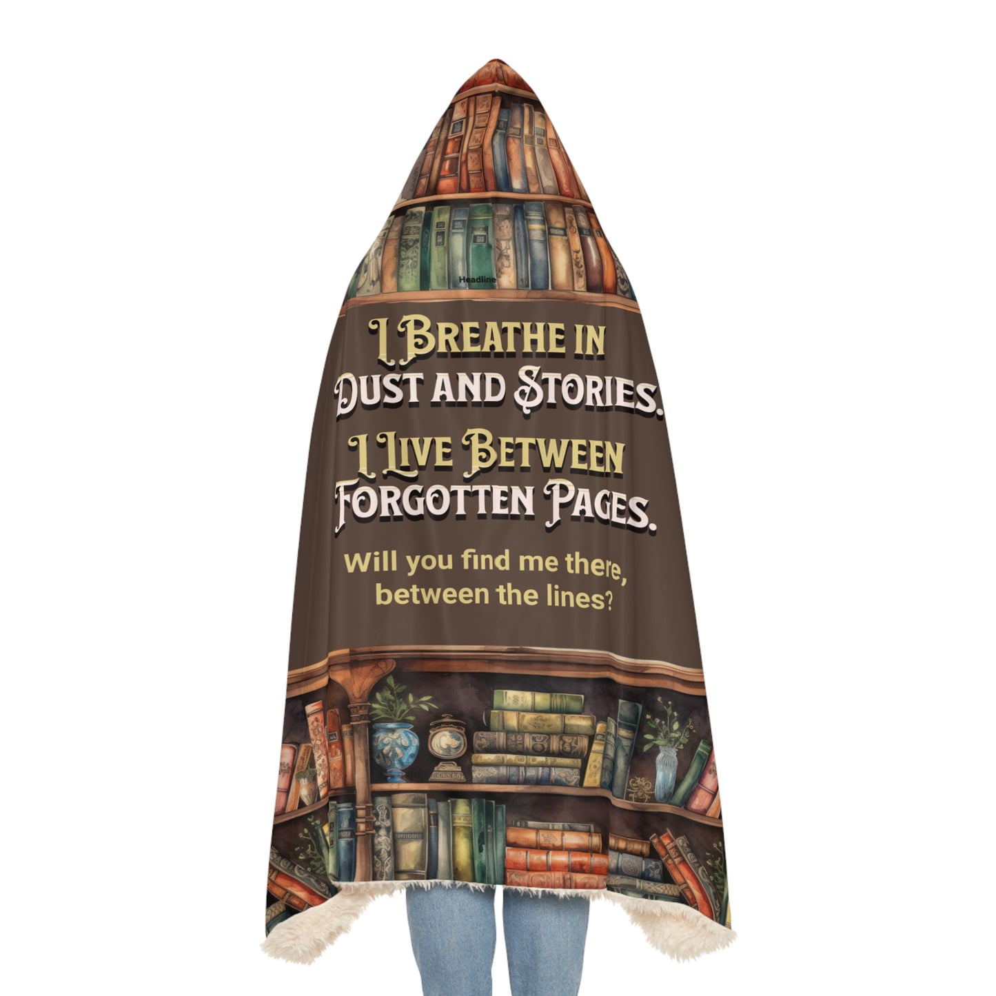 Cozy Literary Snuggle Blanket, Perfect for Book Lovers, Great Gift for Readers and Cozy Nights, Relaxation, Home Decor