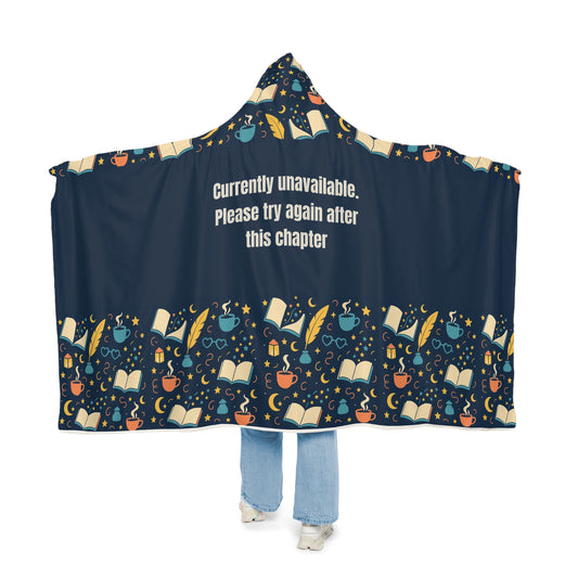 Cozy Reading Snuggle Blanket | Ideal for Chronic Readers & Book Lovers | Perfect Gift for Birthdays & Holidays, Literary Themed Throw