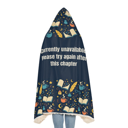 Cozy Reading Snuggle Blanket | Ideal for Chronic Readers & Book Lovers | Perfect Gift for Birthdays & Holidays, Literary Themed Throw