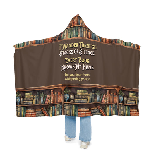 Cozy Literary Snuggle Blanket, Book Lover Gift, Reading Blanket, Library Decor, Unique Blanket for Bookworms, Great for Home