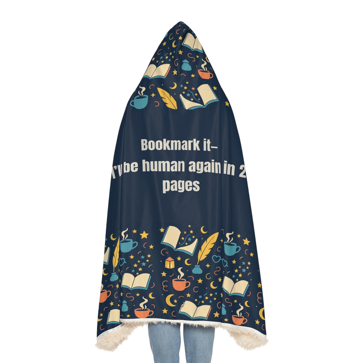 Cozy Reading Snuggle Blanket - Perfect for Book Lovers, Gift for Readers, Warm Comfort, Home Decor, Fall/Winter Essentials