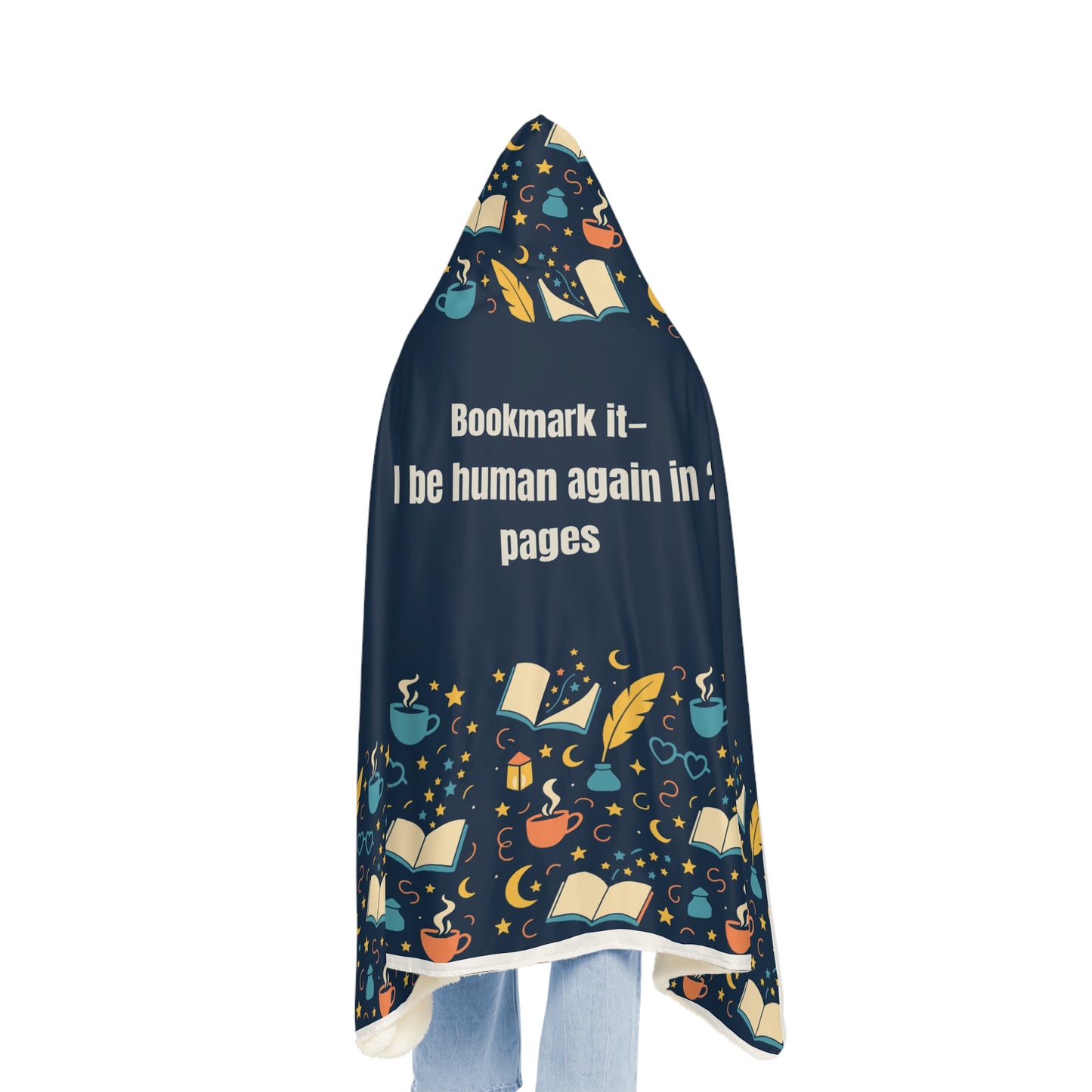 Cozy Reading Snuggle Blanket - Perfect for Book Lovers, Gift for Readers, Warm Comfort, Home Decor, Fall/Winter Essentials
