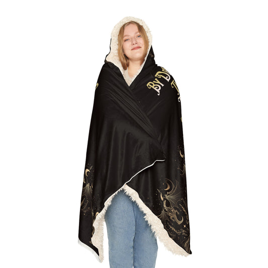 Hooded Blanket, Cozy Reading Blanket, Snuggle Blanket Gift, Book Lover Throw, Funny Bookish Hoodie