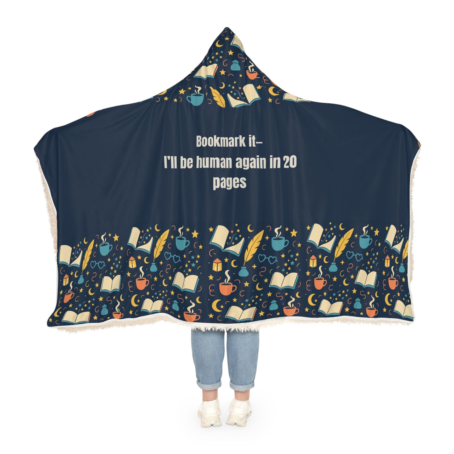 Cozy Reading Snuggle Blanket - Perfect for Book Lovers, Gift for Readers, Warm Comfort, Home Decor, Fall/Winter Essentials