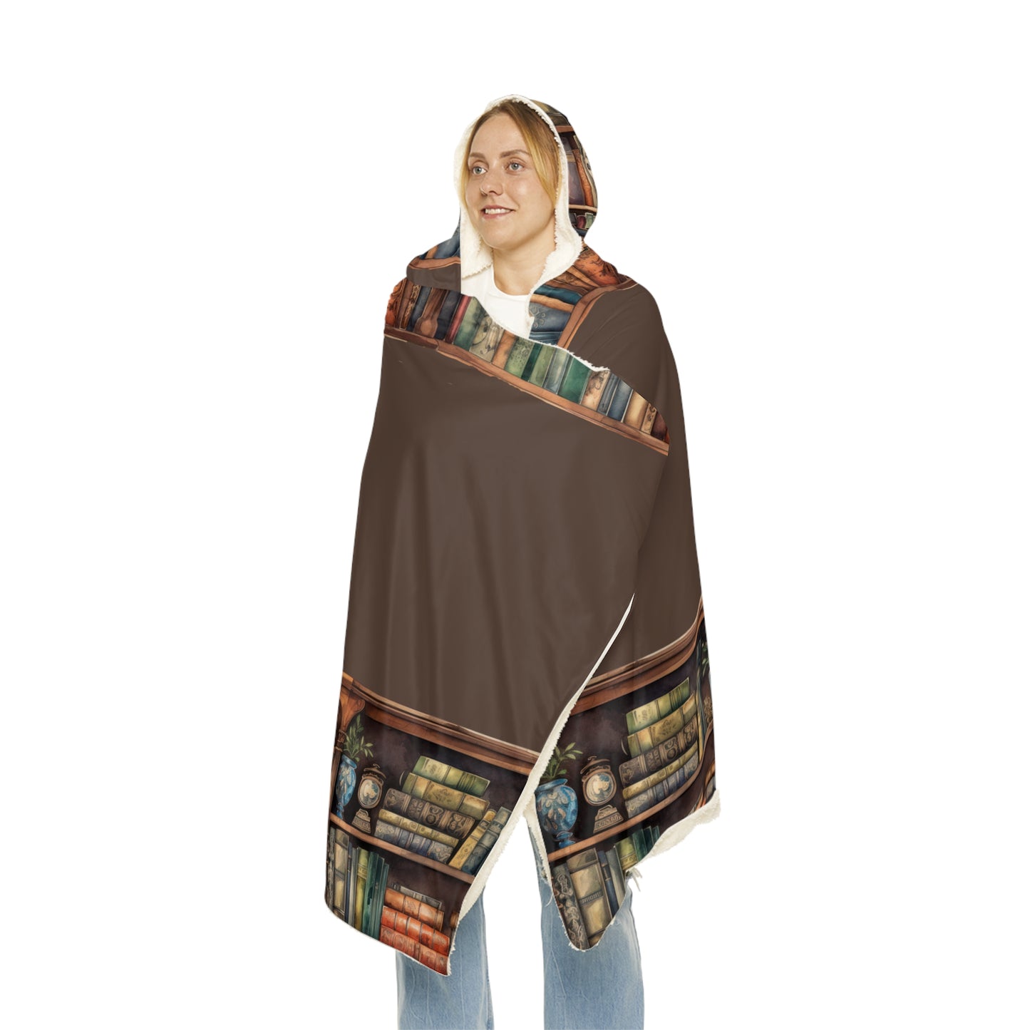 Cozy Reading Blanket | Soft Literary-Themed Snuggle Wrap, Perfect for Book Lovers & Gift Giving, Ideal for Home, Cozy Nights, or Holidays
