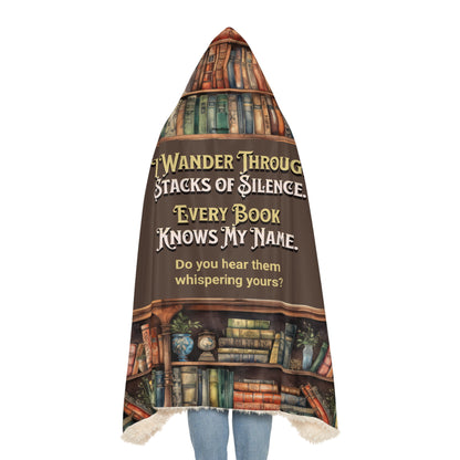 Cozy Literary Snuggle Blanket, Book Lover Gift, Reading Blanket, Library Decor, Unique Blanket for Bookworms, Great for Home