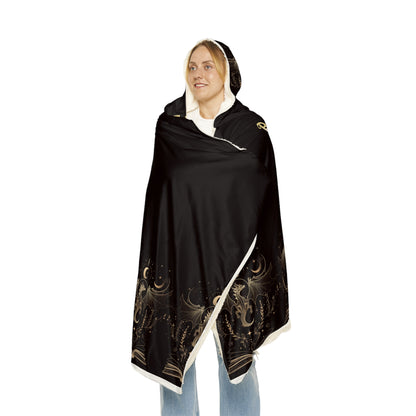 Hooded Blanket, Cozy Reading Blanket, Snuggle Blanket Gift, Book Lover Throw, Funny Bookish Hoodie