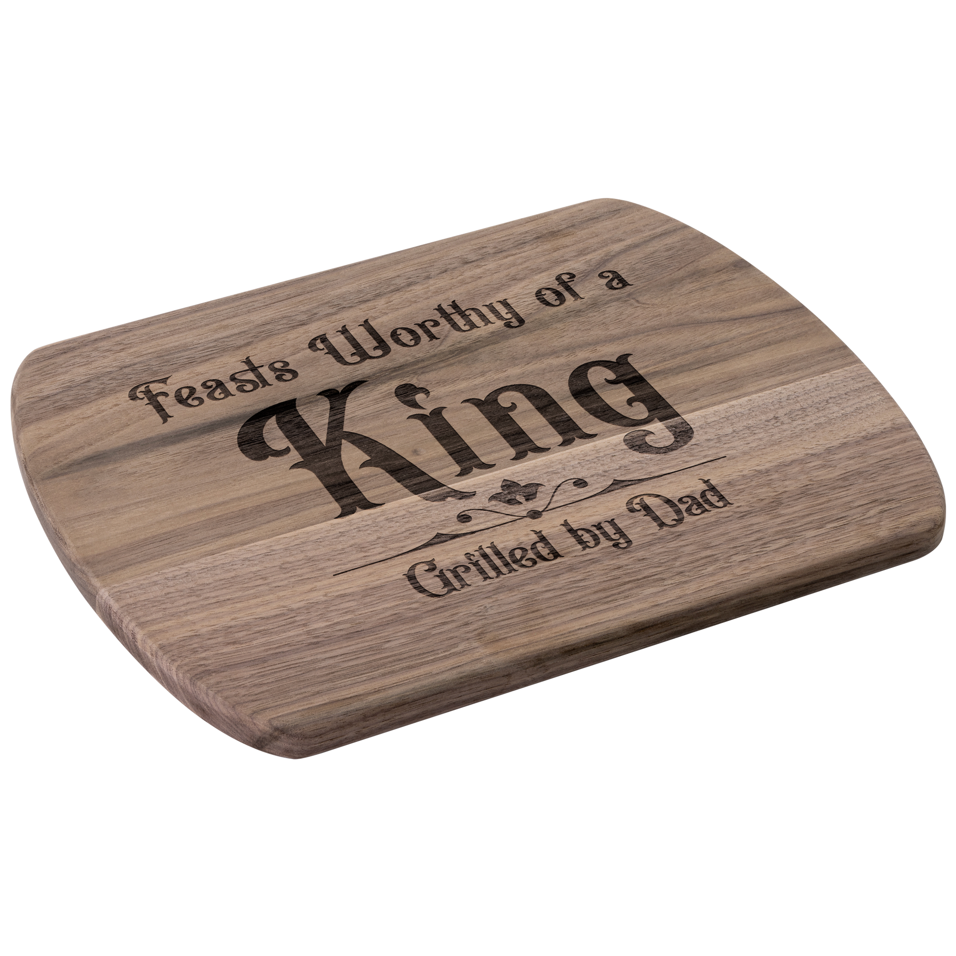 Cutting_Board_Feasts_Worthy_of_a_King_G_Dark_Rounded_H_Angle_Mockup.png